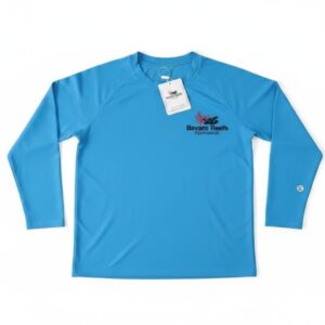 Camiseta UV Manga Larga Bávaro Reefs Foundation – Azul Caribe