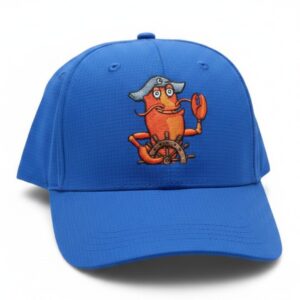 Gorra Mascota Capitán Coral – Bávaro Reefs Foundation Azul Royal